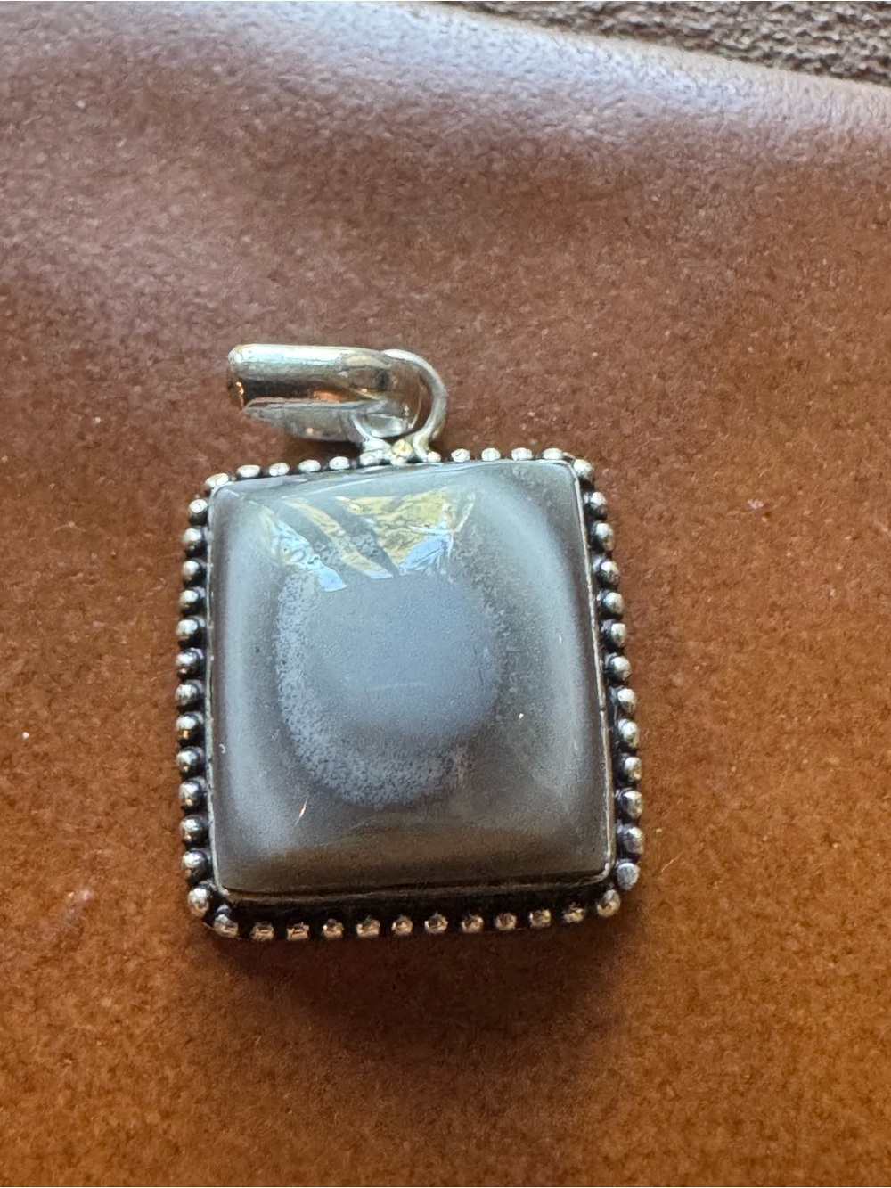 Owhyee Eye Opal 925 Silver Plated Handmade Pendant 1.5
